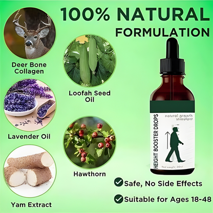 Height Growth Booster Drops | Scientifically Proven Height Support Formula
