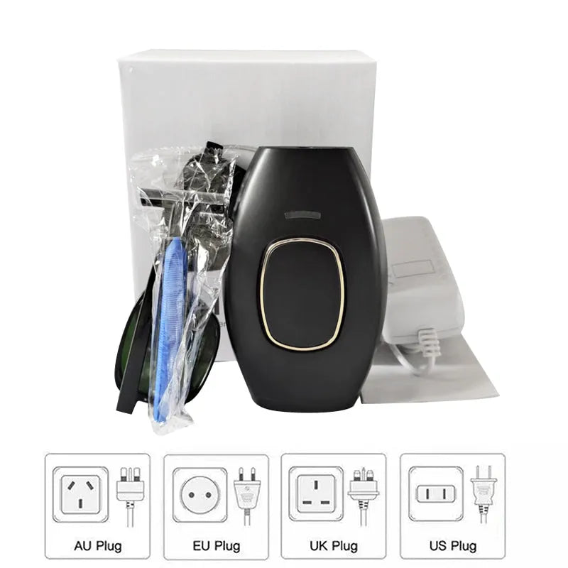 IPL Hair Removal Device - 990K Flashes | Painless Laser Hair Removal for Face & Body