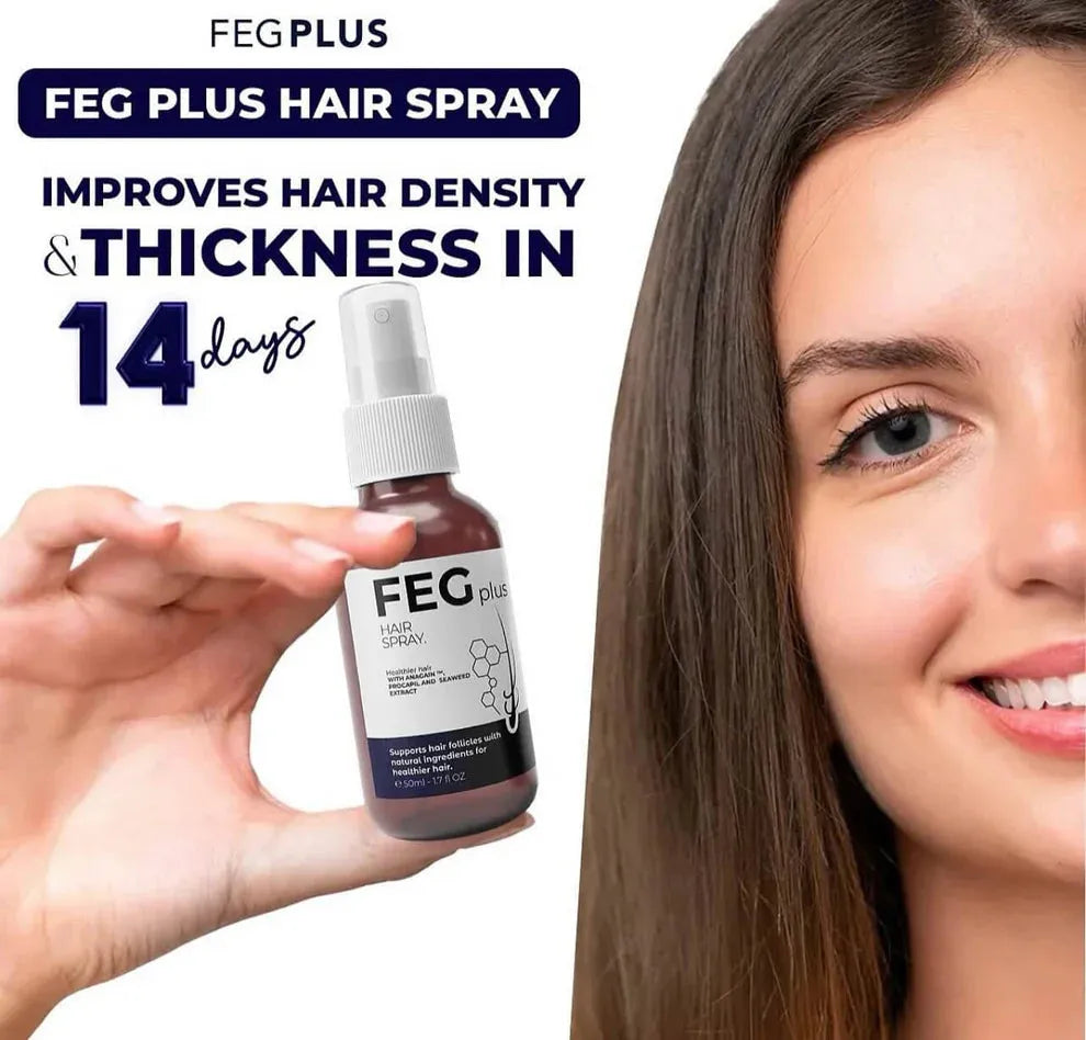 FEG Plus Hair Growth Serum – Advanced Hair Regrowth & Anti-Hair Fall Solution for Men & Women
