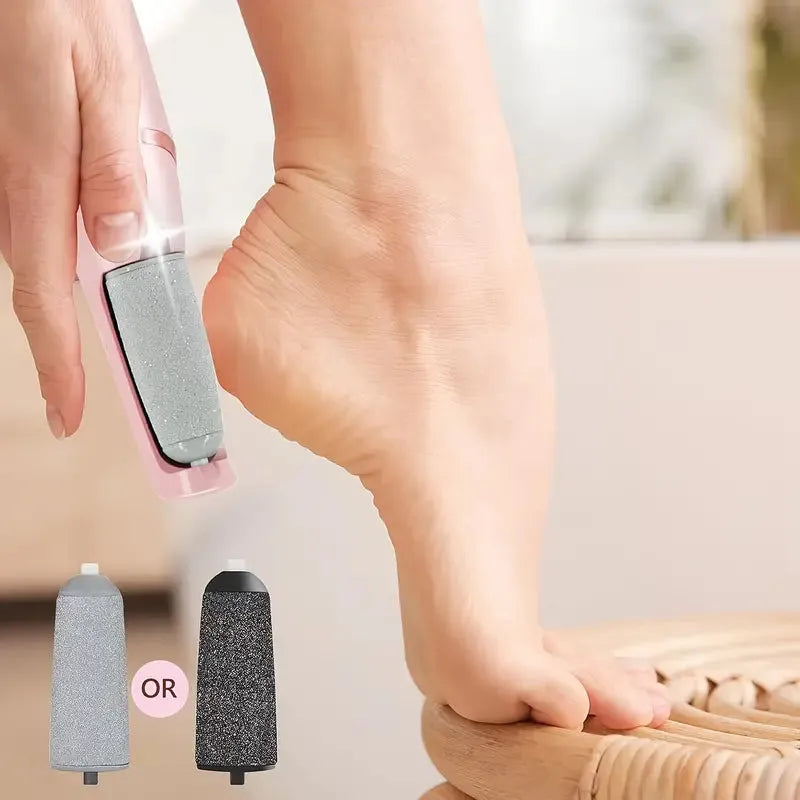 Electric Pedicure Foot File Callus Remover – Rechargeable Dead Skin Remover Tool for Smooth & Soft Feet