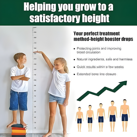 Height Growth Booster Drops | Scientifically Proven Height Support Formula