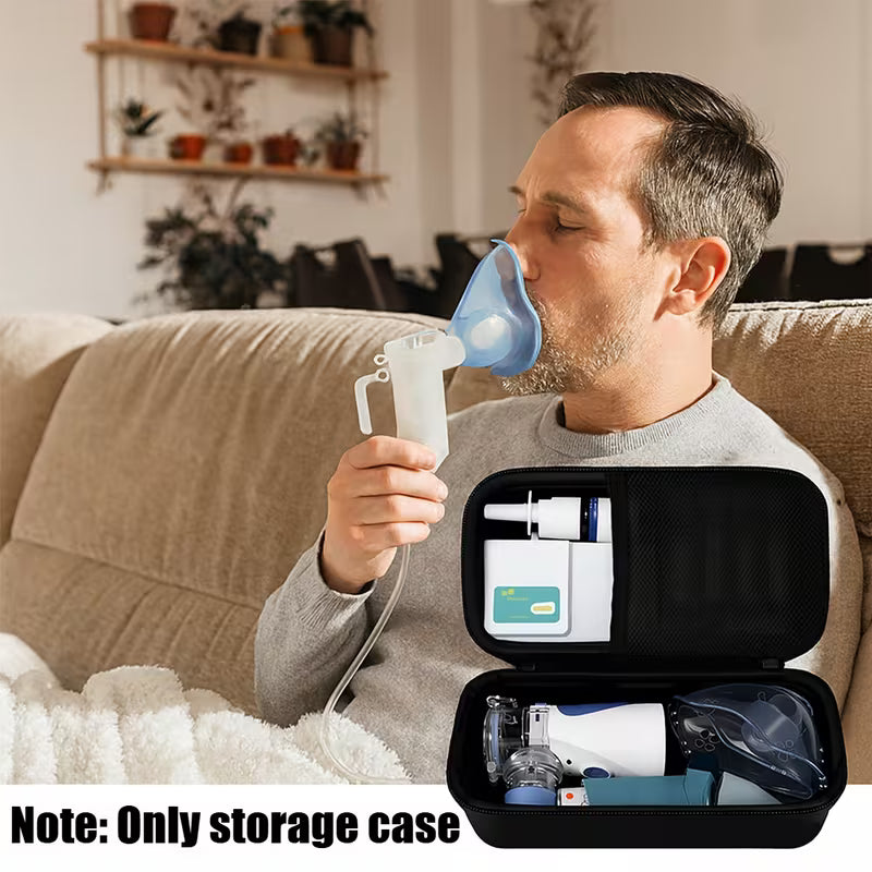 Portable Mesh Nebulizer Inhaler – Ultra-Silent Handheld Medical-Grade Mist Device for Asthma, COPD & Respiratory Therapy