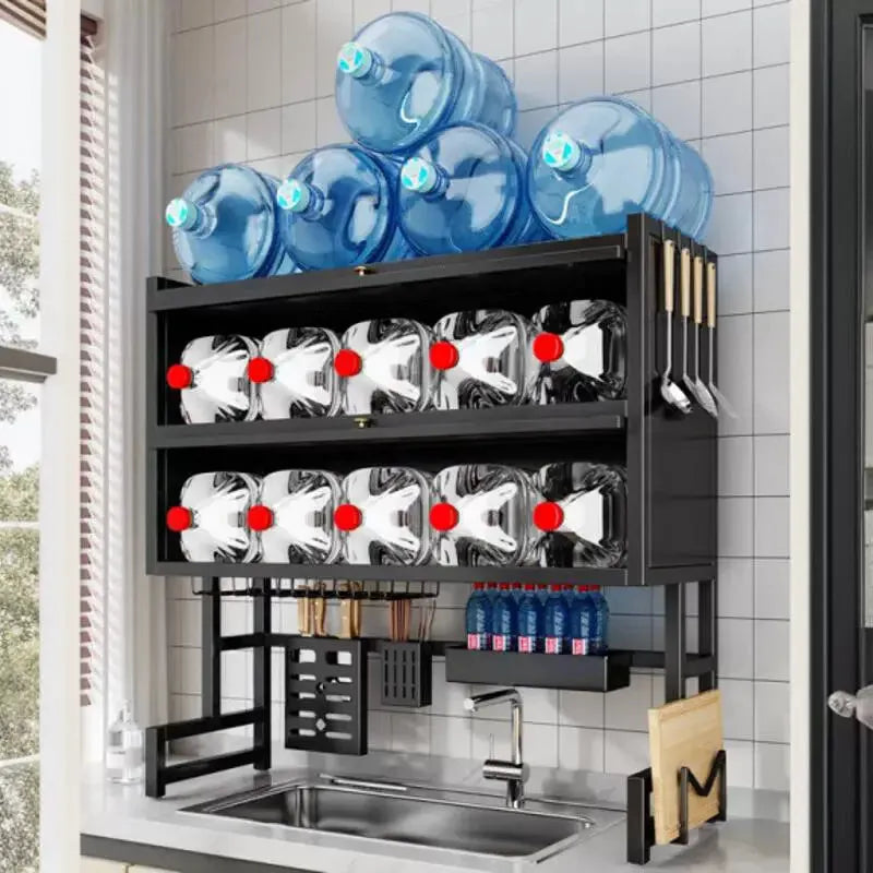 Premium Stainless Steel Over Sink Dish Drying Rack