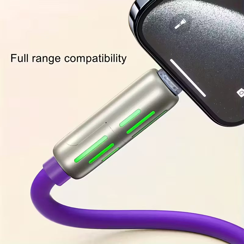 4-in-1 Multi-USB Charging Cable – Universal Fast Charge Cable with Micro USB, USB-C, Lightning & Mini-USB